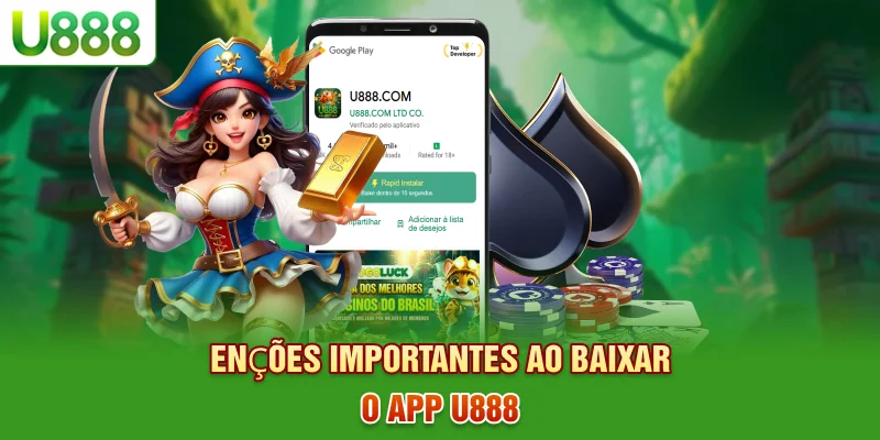 Coisas para lembrar ao baixar o aplicativo U888 Coisas para lembrar ao baixar o aplicativo U888