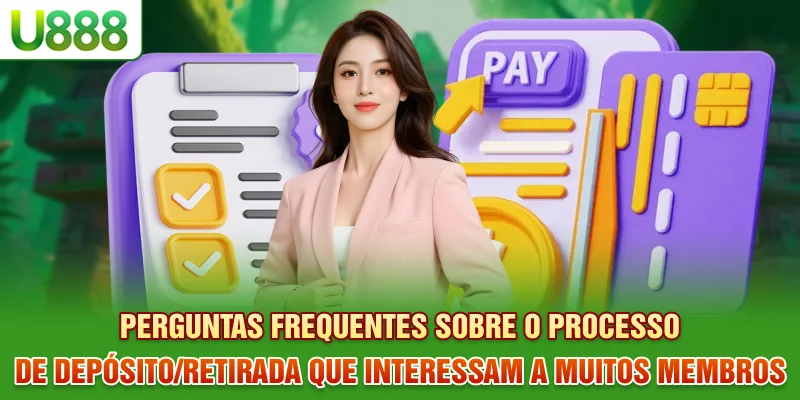 Perguntas frequentes sobre o processo de depósito/retirada que interessam a muitos membros Perguntas frequentes sobre o processo de depósito/retirada que interessam a muitos membros