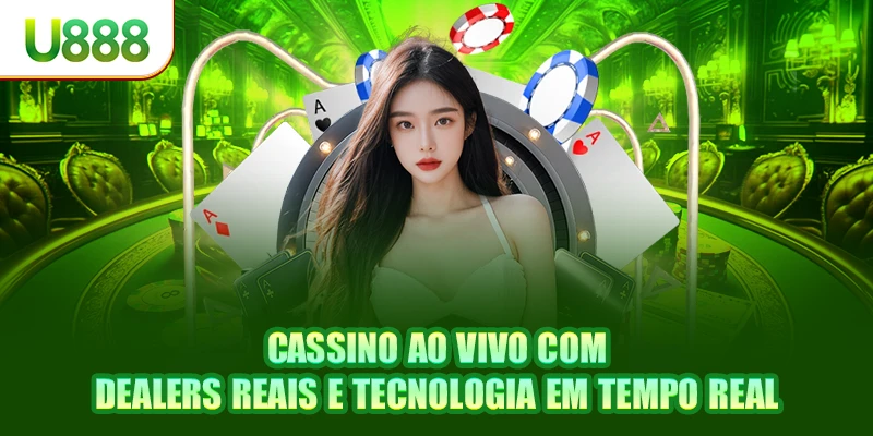 Cassino ao vivo com dealers reais e tecnologia em tempo real